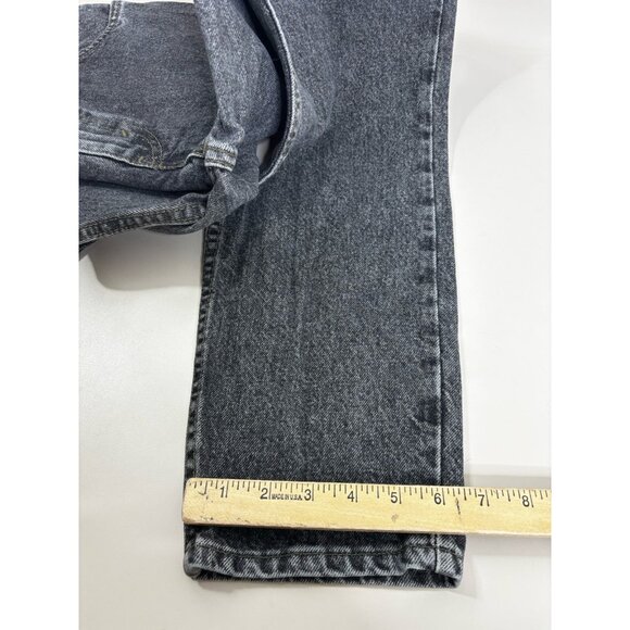 VTG Levis 550 27x32 (Actual 24x30) Relaxed Orange Tab Jeans Men Black USA  EUC - Picture 5 of 12